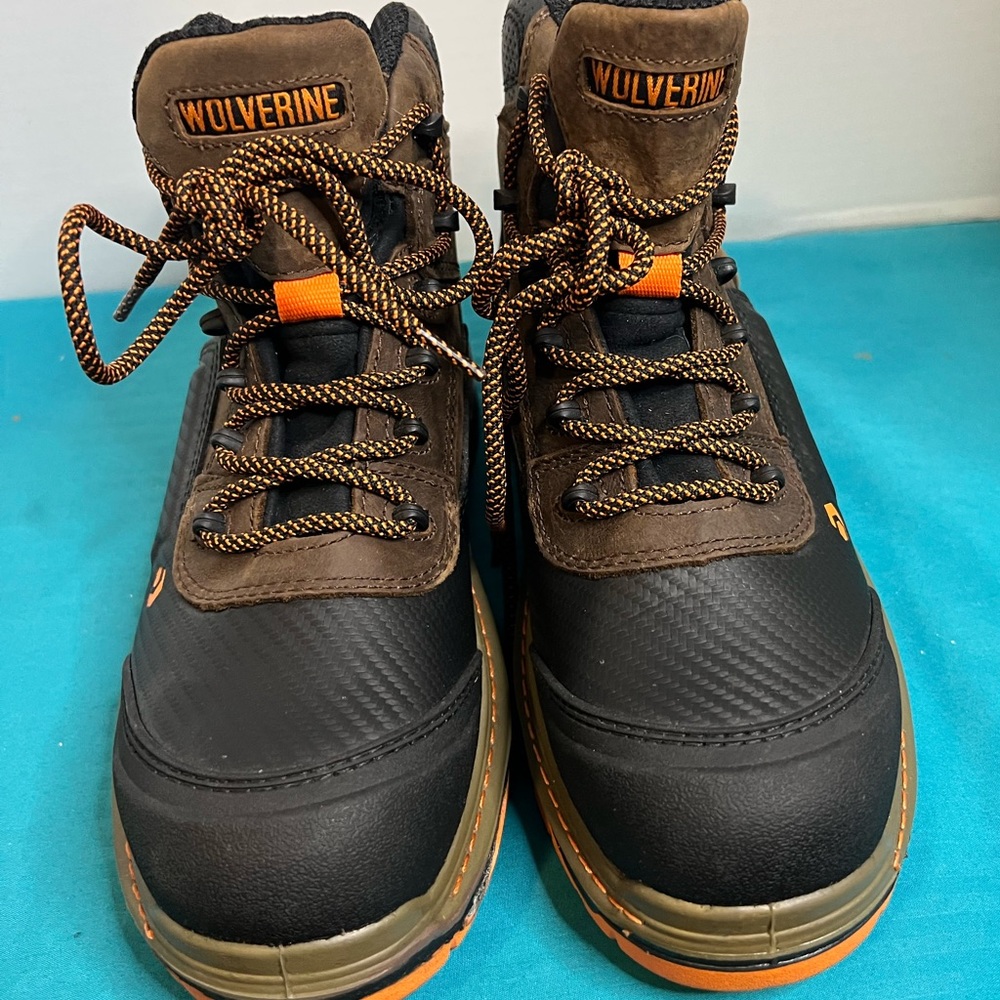 Wolverine steel toe water resistant boots